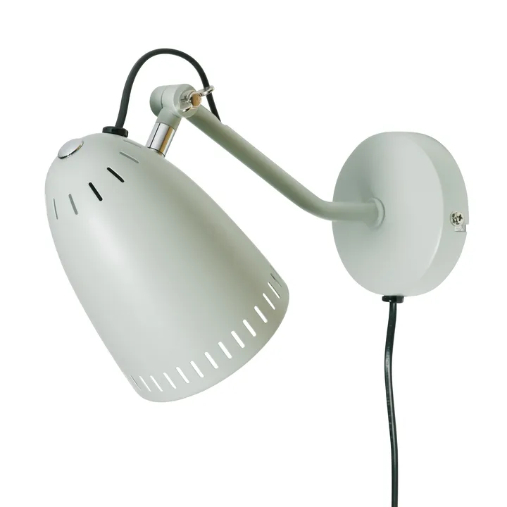 Dynamo wall lamp - matte misty green - Superliving
