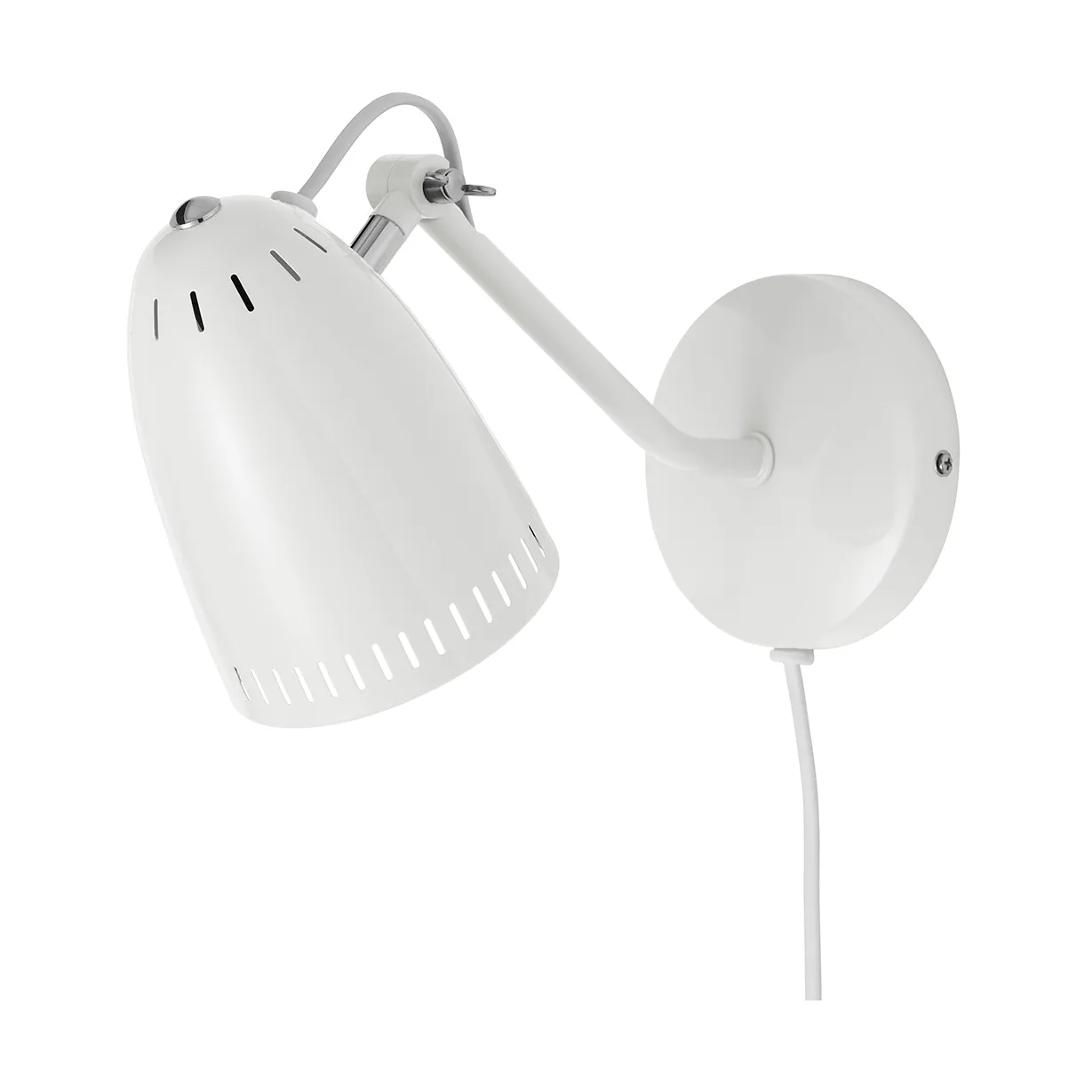 Dynamo wall lamp, matte whisper white Superliving