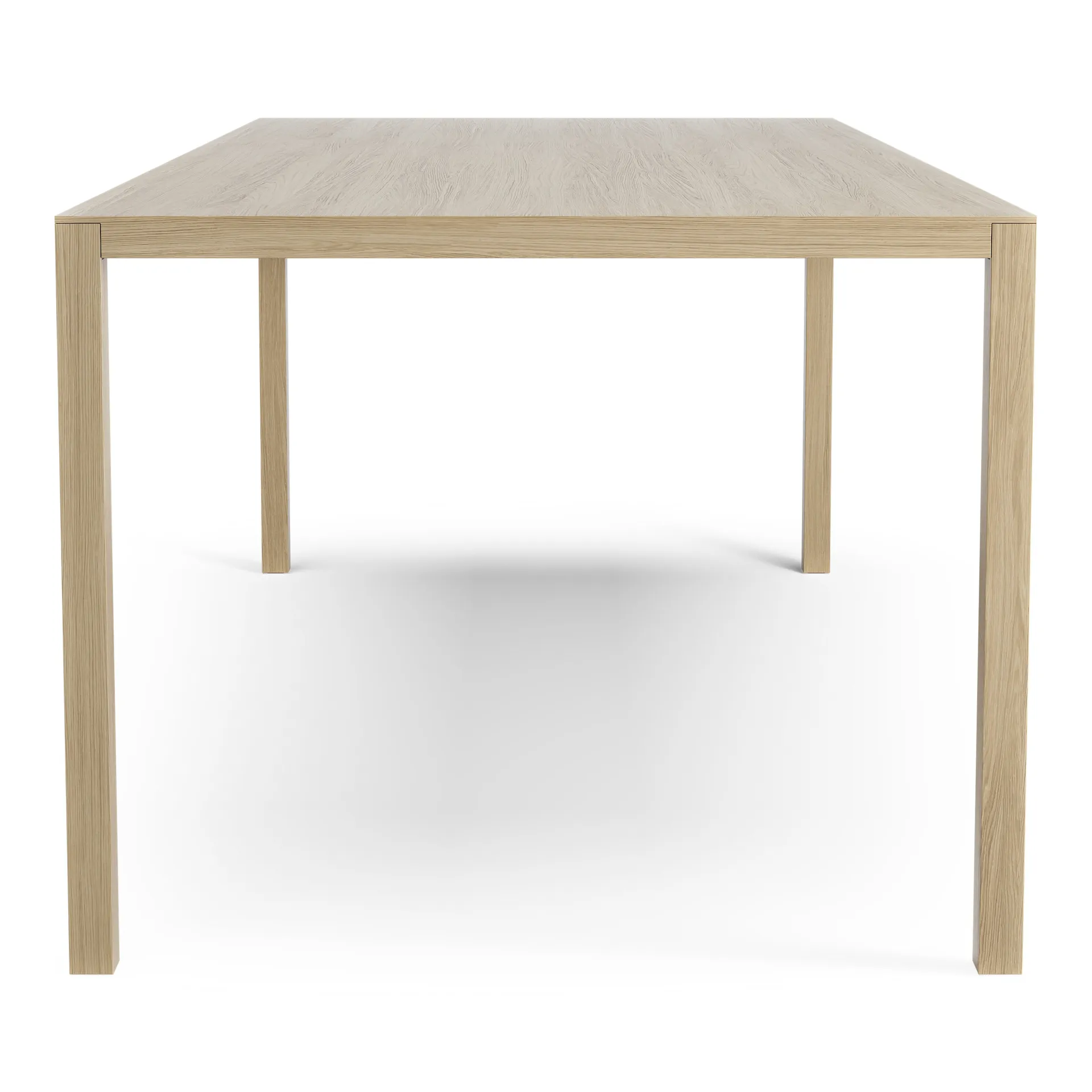 Bespoke table 90x200 cm, Oak laquered Swedese