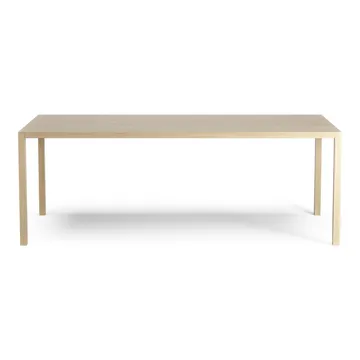 Bespoke table 90x200 cm - Oak laquered - Swedese