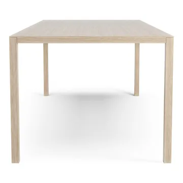 Bespoke table 90x200 cm - Oak white pigment - Swedese