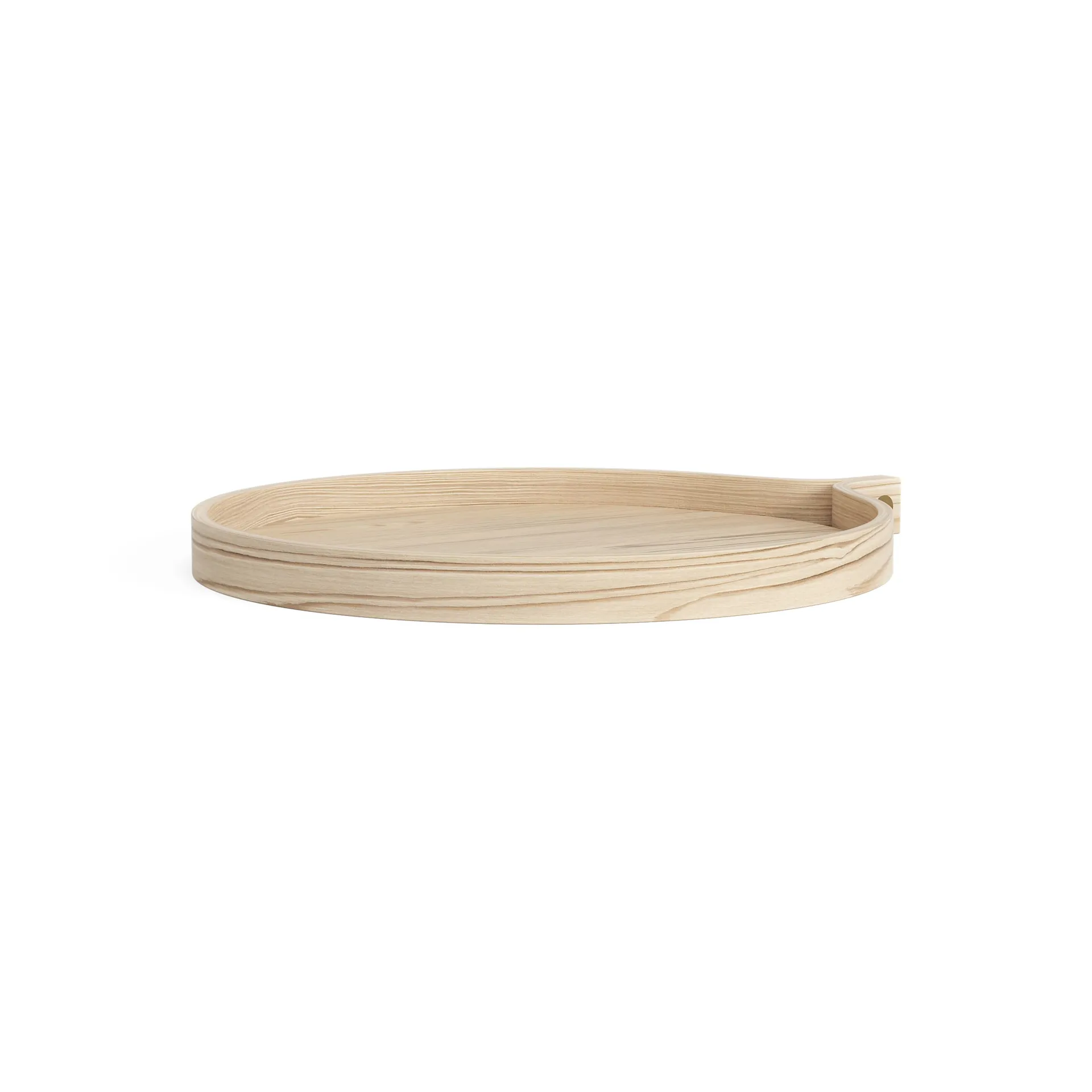 Comma tray Ø40 cm, Ash lackered Swedese