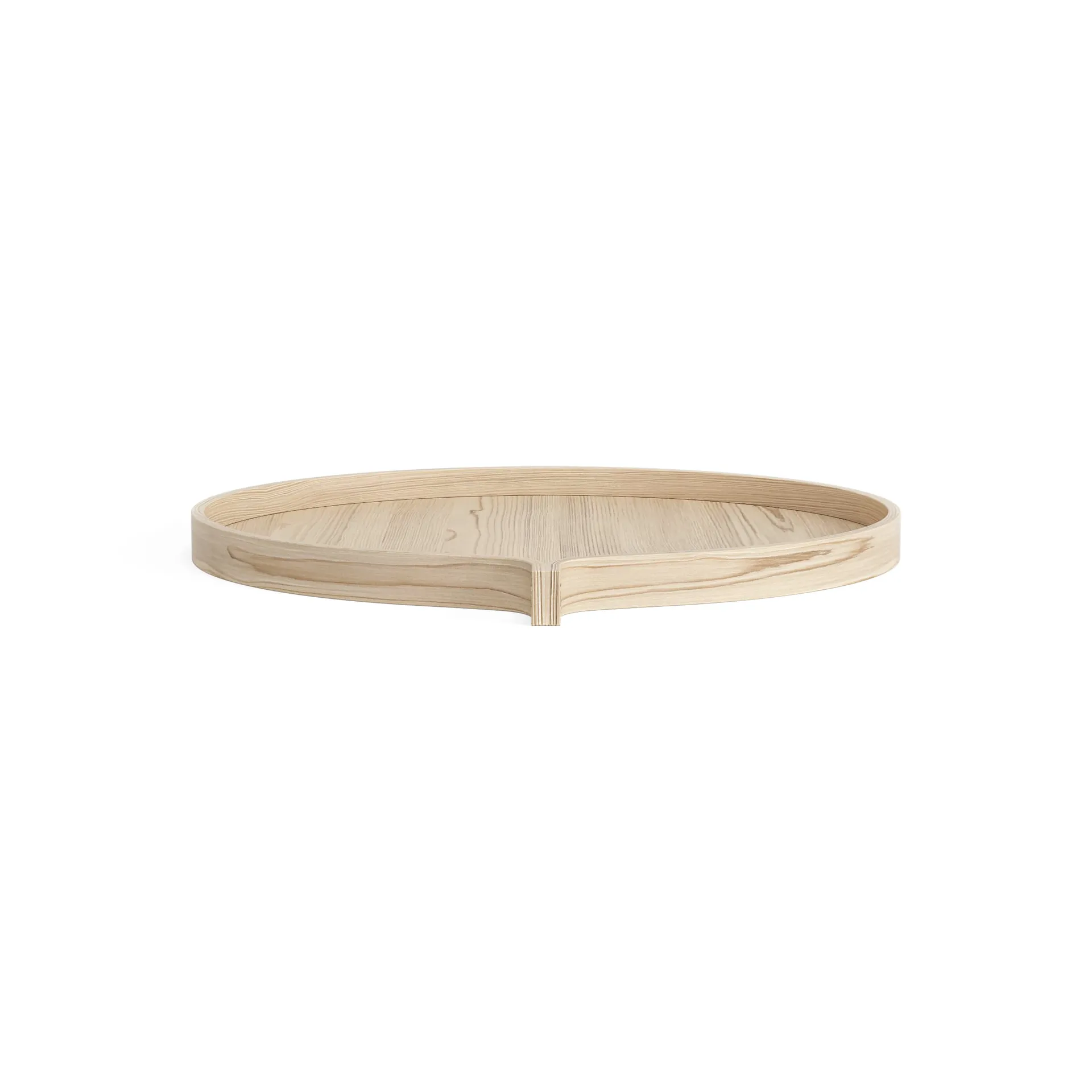 Comma tray Ø52 cm, Ash lackered Swedese
