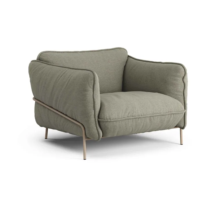 Continental armchair - Sealife Green/black-nutmeg - Swedese