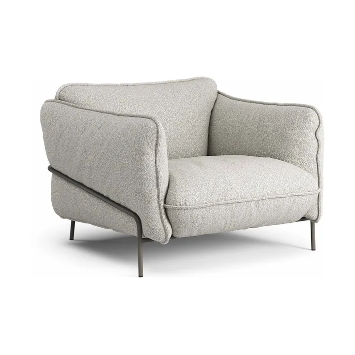 Continental armchair - Wave Sky-orcan grey - Swedese