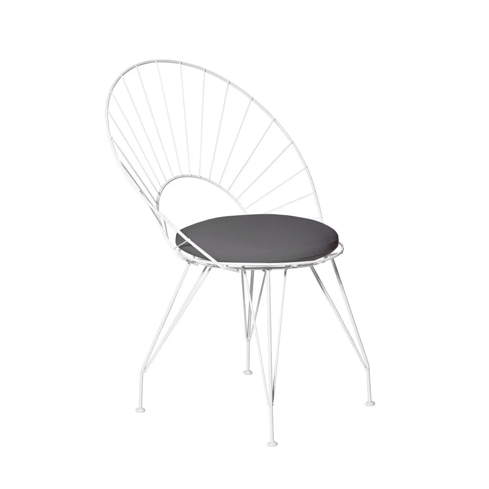 Desirée chair, Black/brown, white stand Swedese