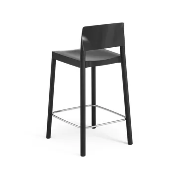 Grace bar stool 63 cm - Ash black glazed - Swedese