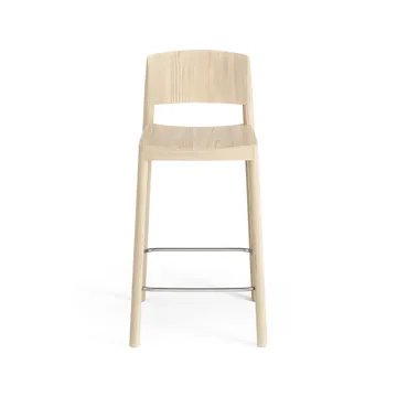 Grace bar stool 63 cm - Ash laquered - Swedese