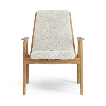 Laminett arm chair oiled oak/sheep skin - Off white (white) - Swedese