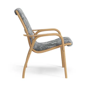 Laminett arm chair oiled oak/sheep skin - Scandinavian Grey (grey) - Swedese