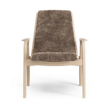 Laminett armchair - Sheepskin Sahara-lacquered beech - Swedese
