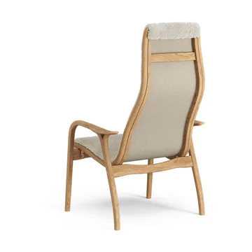 Lamino armchair - Sheepskin Moonlight-oiled oak - Swedese