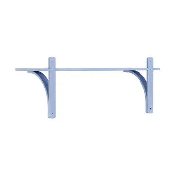 Levi shelf 1 shelf level - ILKE Blue-brass, 90 cm - Swedese