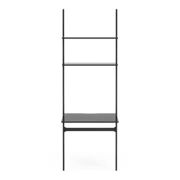 Libri writing table - Ash black glazed - Swedese