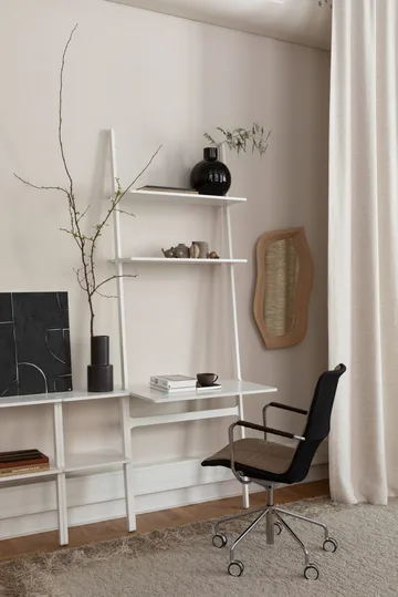 Libri writing table - Ash White glazed - Swedese