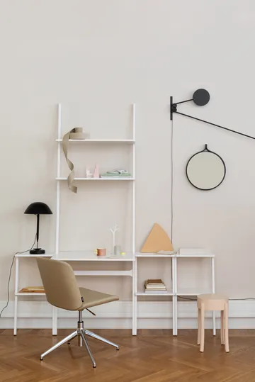 Libri writing table - Ash White glazed - Swedese