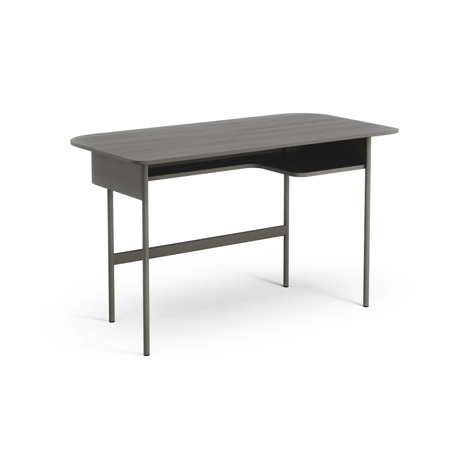 Luna desk, Oak orkan grey Swedese