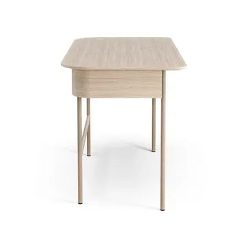 Luna desk - Oak white-pigmented - Swedese