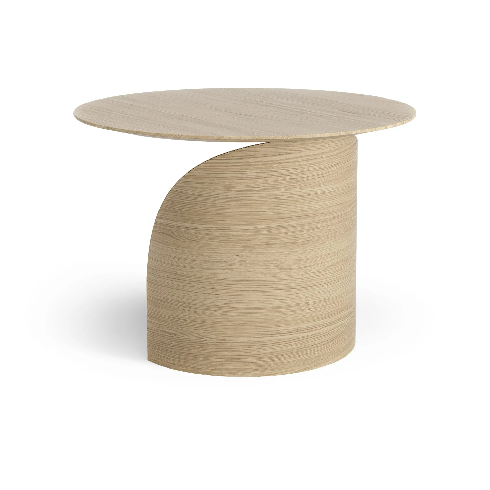 Savoa table H45 cm, Oak laquered Swedese