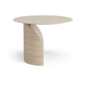 Savoa table H45 cm - Oak white pigmented - Swedese