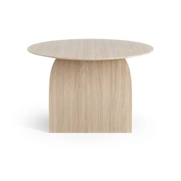 Savoa table H45 cm - Oak white pigmented - Swedese