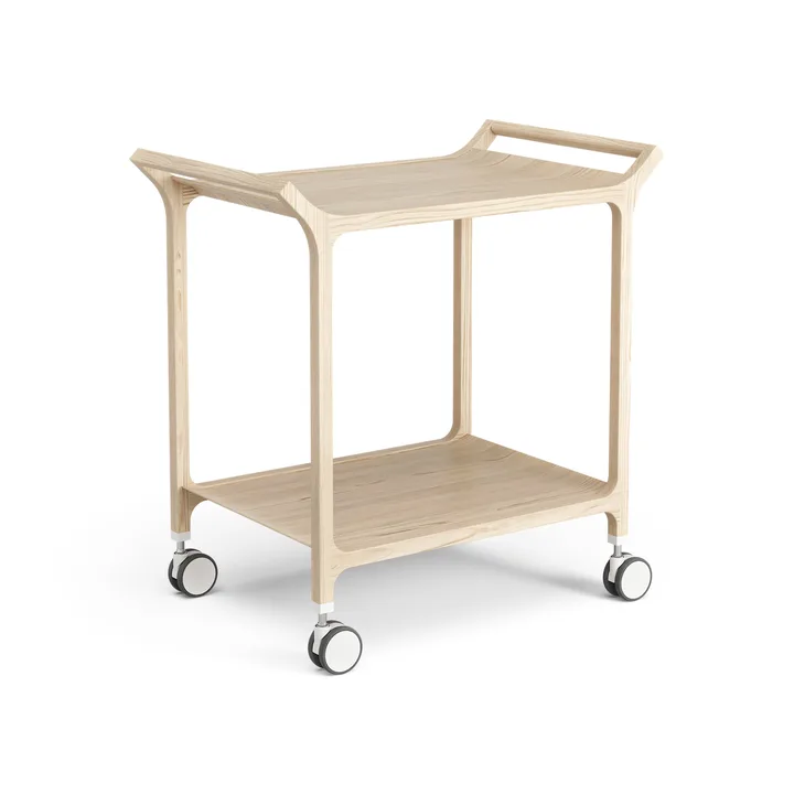 Teatime serving trolley - Ash laquered - Swedese
