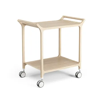 Teatime serving trolley - Ash laquered - Swedese