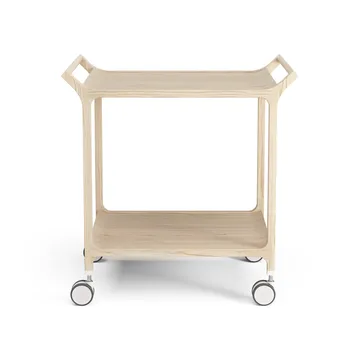 Teatime serving trolley - Ash laquered - Swedese