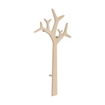 Tree wall wall-mounted coat hanger Special Edition 134 cm - White pigmented pine - Swedese