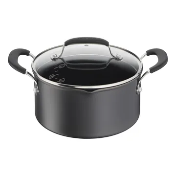 Jamie Oliver Quick & Easy anodised casserole dish hard  - 3 L - Tefal