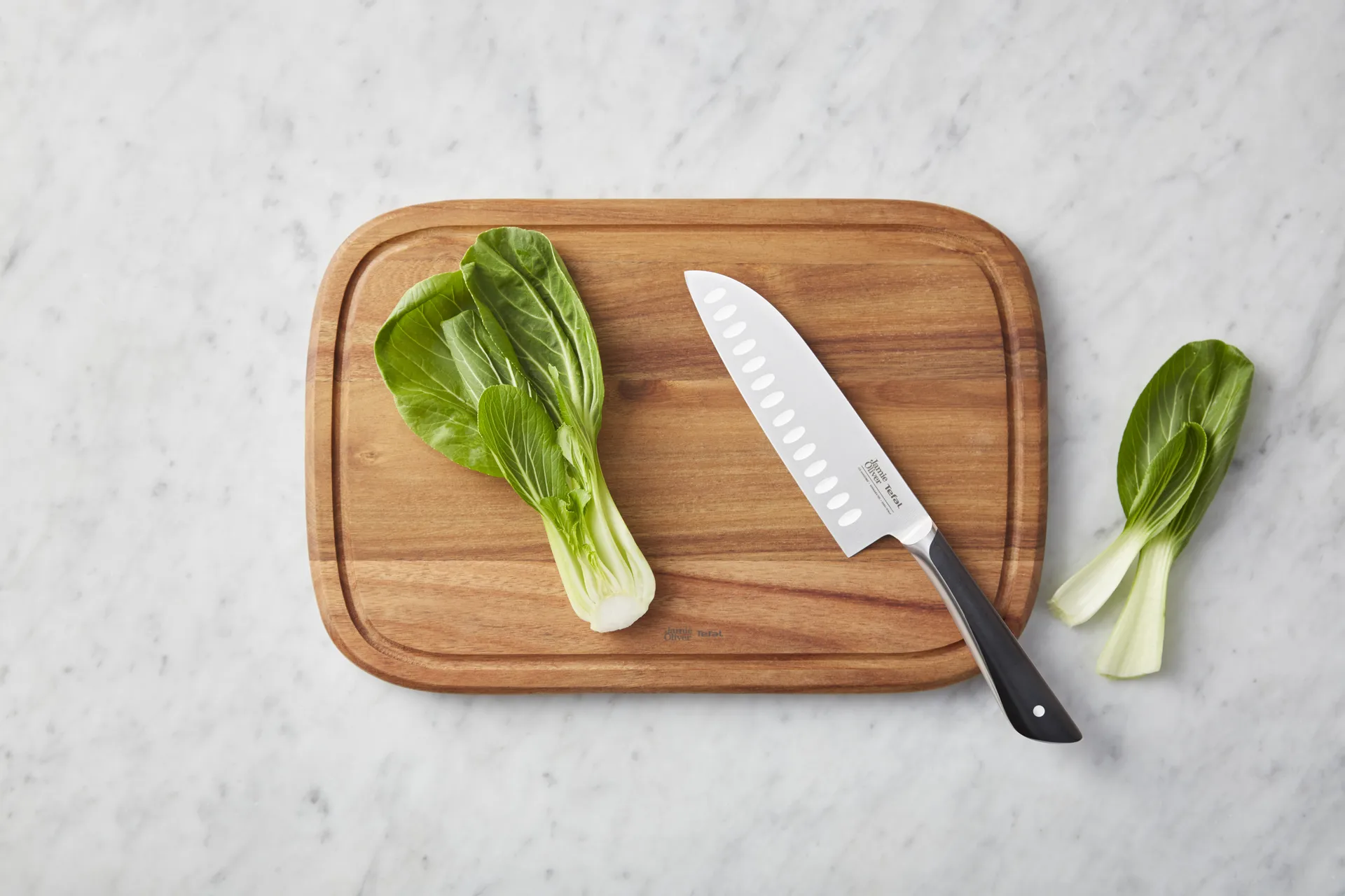 Jamie Oliver santoku knife, Stainless steel Tefal