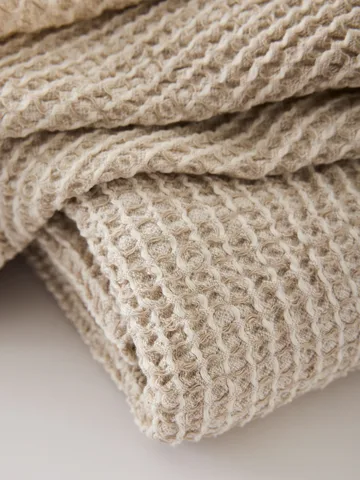 Alva bath towel 70x140 cm - Beige - Tell Me More