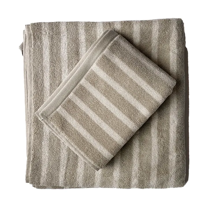 Bonnie bath towel 70x140 cm - Beige - Tell Me More
