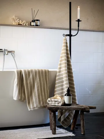 Bonnie bath towel 70x140 cm - Beige - Tell Me More