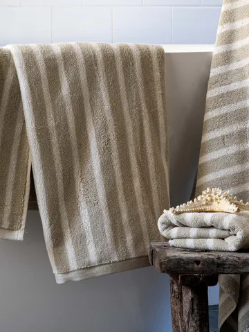 Bonnie bath towel 70x140 cm - Beige - Tell Me More