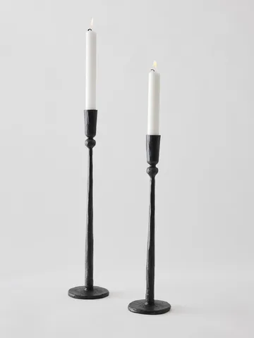 Boule candle sticks black - 40 cm - Tell Me More