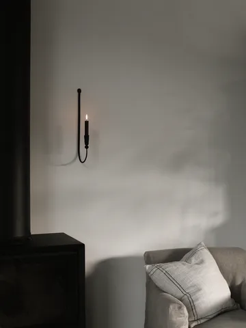 Boule wall candle holder - Black - Tell Me More