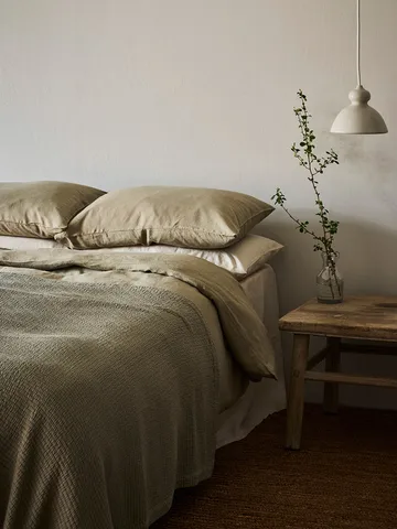 Brick bedspread 140x200 cm - Olive - Tell Me More