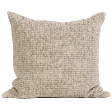 Brick pillowcase 50x50 cm - Sand beige - Tell Me More