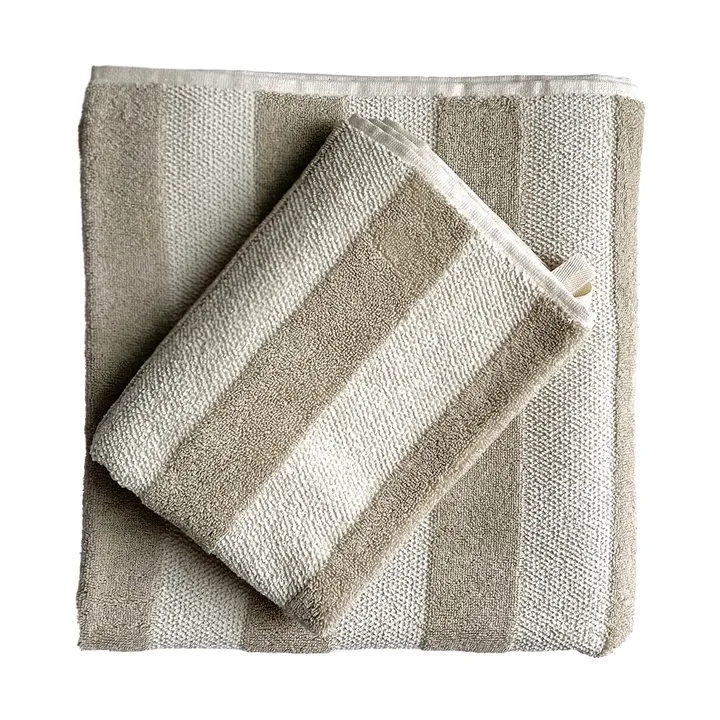 Cleo bath towel 70x140 cm - Beige - Tell Me More