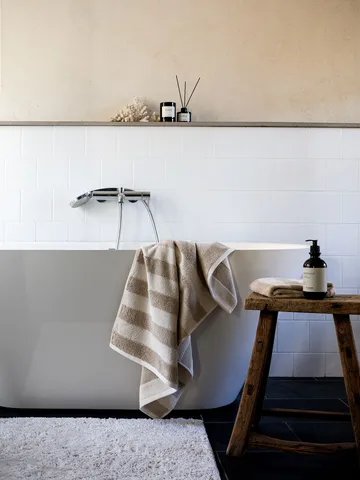 Cleo bath towel 70x140 cm - Beige - Tell Me More