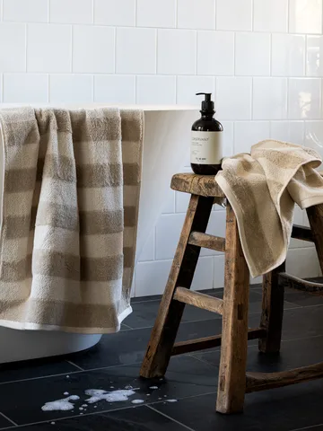 Cleo bath towel 70x140 cm - Beige - Tell Me More
