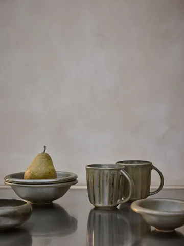 Elba mug - Green brown, 35 cl - Tell Me More