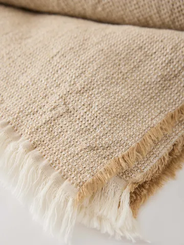 Florian throw 135x200 cm - Beige - Tell Me More