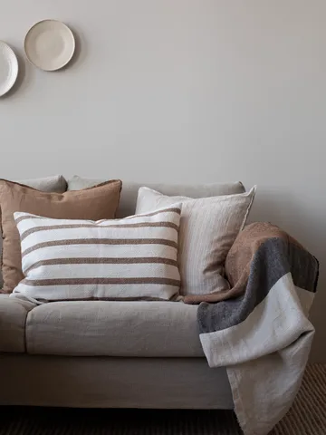Gaston cushion cover 40x60 cm - Hazelnut - Tell Me More