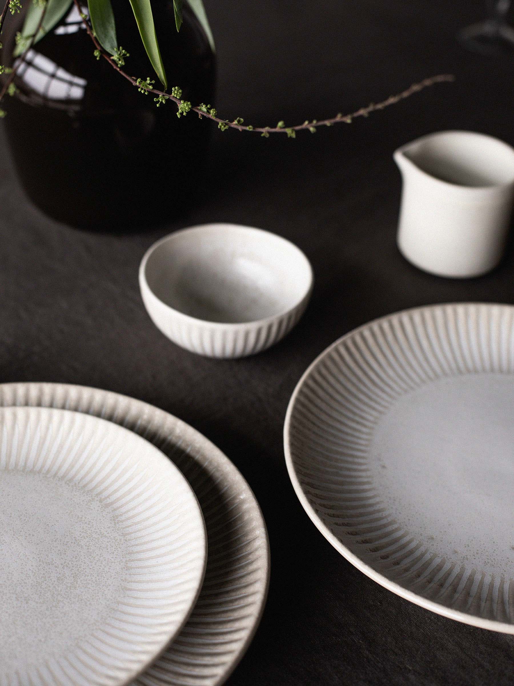 Granada bowl small Ø15.5 cm, Cream white-beige Tell Me More
