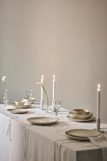 Granada plate Ø26.5 cm - Cream white-beige - Tell Me More