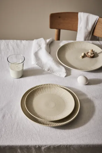 Granada plate Ø26.5 cm - Cream white-beige - Tell Me More