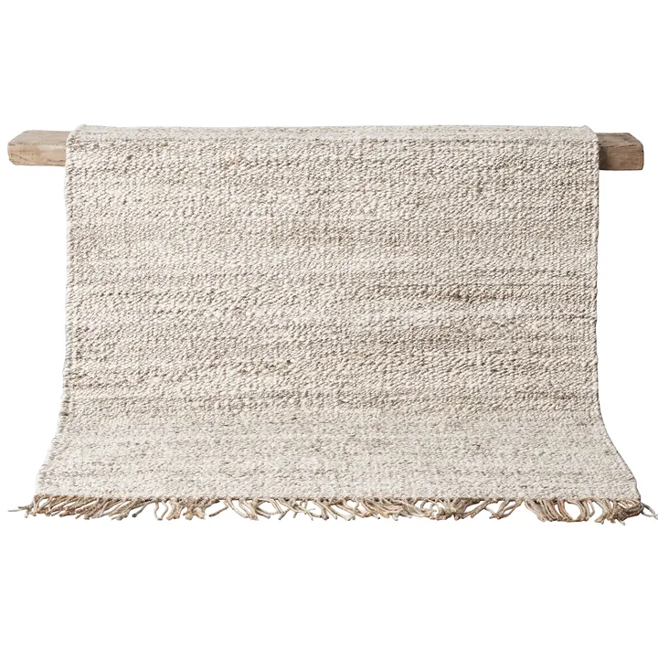 Hemp rug nature-white - 140x200 cm - Tell Me More