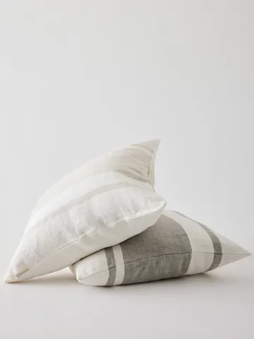 Jules cushion cover - Green stripe, 50x50 cm - Tell Me More